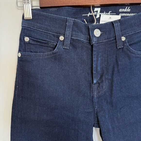 NWT 7 For All Mankind Ankle Gwenevere Skinny Jeans Size 24 - Picture 3 of 14